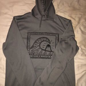 Gray Quicksilver Hoodie